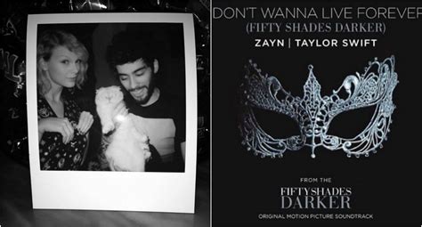 taylor swift and zayn malik release a new theme song for fifty shades
