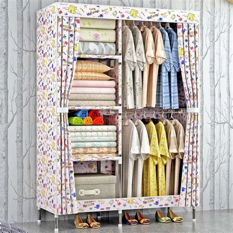buy fashion oxford cloth cabinet  layer simple