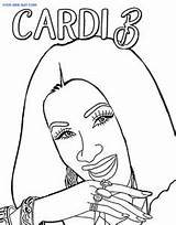 Cardi Wonder Coloringonly Malcolm sketch template
