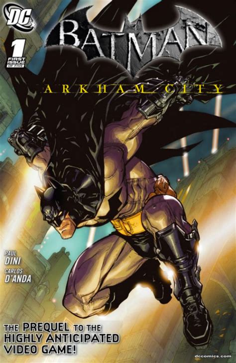 Batman Arkham City Prequel Comicbook Out Now