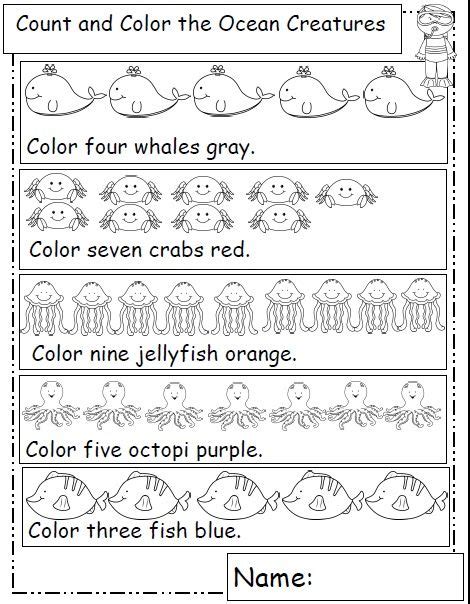 casual ocean worksheets  preschool dinosaur theme printables