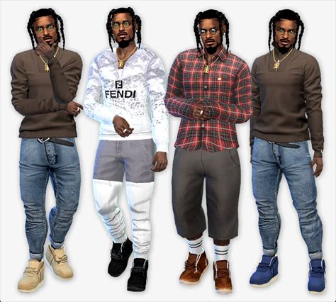 sims  male clothing mods vsafit