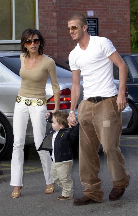 david and victoria beckham s couple style evolution