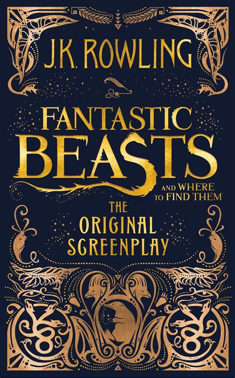fantastic beasts    find   original screenplay  jk