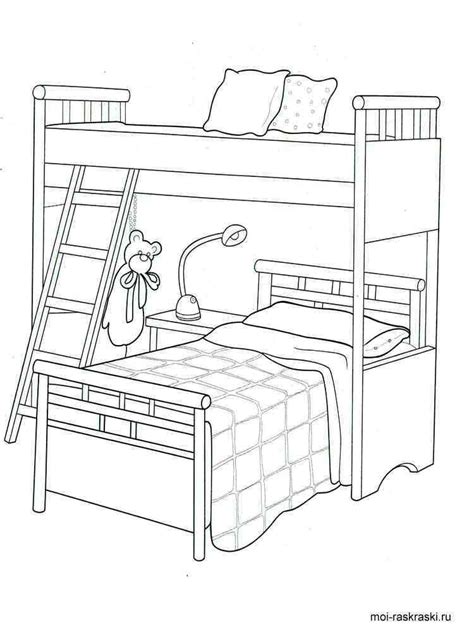 furniture coloring pages png  file  fonts