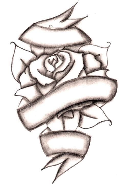 cross drawings  roses clipart
