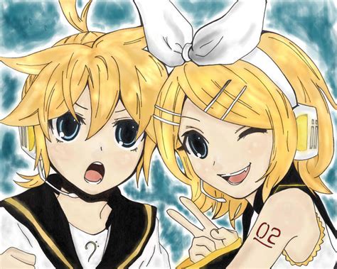 Rin Y Len Kagamine By Hitomiagos On Deviantart