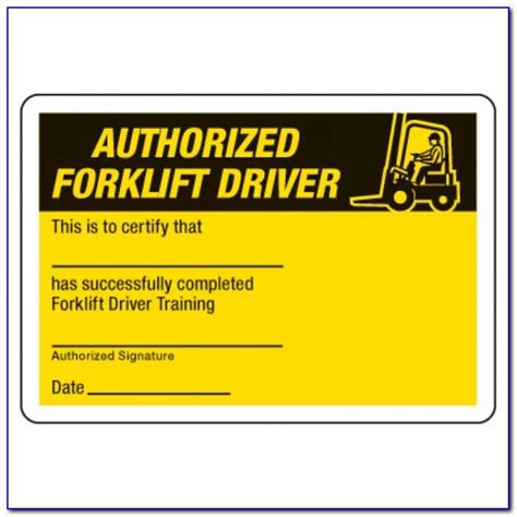 forklift safety training certificate template prosecution
