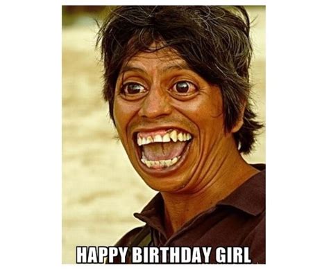 Happy Birthday Girl Memes Wishesgreeting