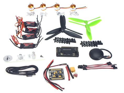 axle gps mini drone helicopters parts arf diy kit gps apm  flight control emax