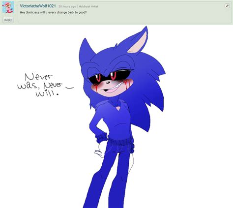 ask sonic exe question 2 by jessie jewel on deviantart
