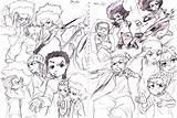 Boondocks Sketches Deviantart Characters Sketch Drawing Fan Reference Domestic Terrorists Cartoons Story 2010 Choose Board Anime sketch template