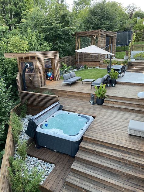 hot tub deck designs   forbes home