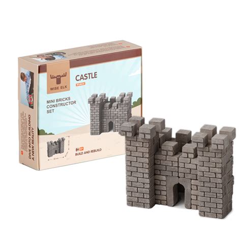 mini bricks construction set castle  pcs glue included walmartcom