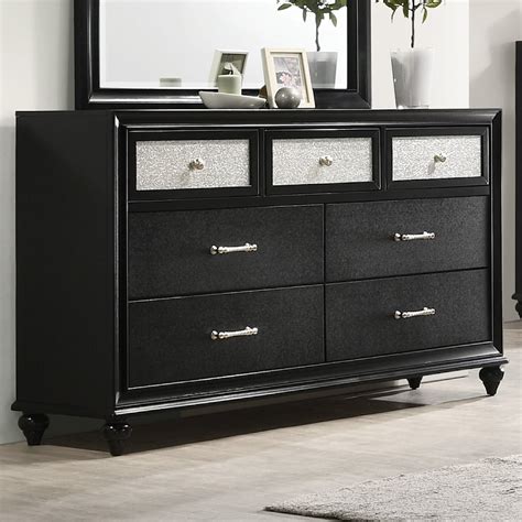 crown mark lila   glam  drawer dresser wayside furniture