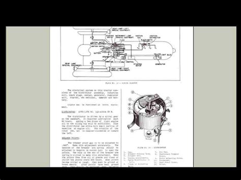 massey harris mh  tractor service parts manuals pg  mh repair ebay