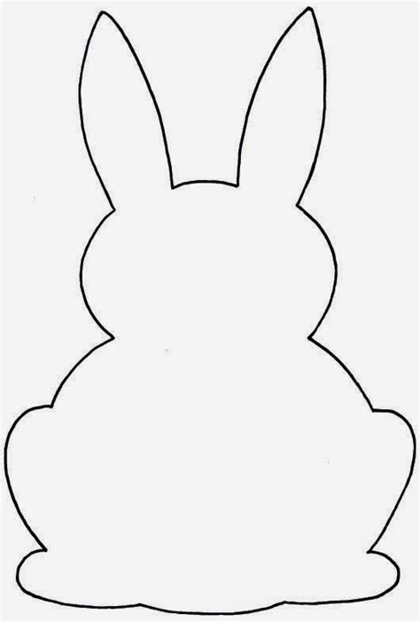 bunny template bunny templates easter templates easter rabbit