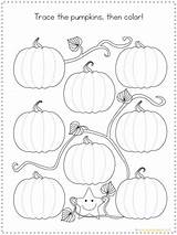 Tracing Pumpkins Pumpkin Printable Fun Activity Following Ll Find Pages Set sketch template