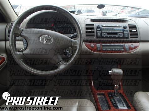 toyota camry stereo wiring diagram  pro street