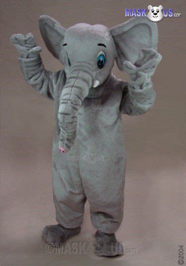 african elephant deluxe adult size elephant mascot costume 41293