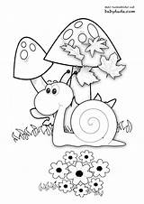 Herbst Schnecke Pilze Ausmalbild Malvorlagen Forstergallery Genial Herbstbild Pilz Malbuch Herbstlaub Tieren Babyduda sketch template