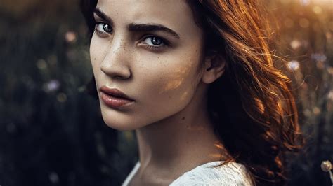 Hintergrundbilder Gesicht Frau Modell Porträt Tiefenschärfe