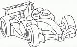 Coloring Car Racing Formula Pages F1 Colouring Race Library Clip sketch template