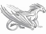 Dragon Fire Wings Coloring Pages Seawing Printable Color Getcolorings Within Getdrawings Inside Colorings sketch template