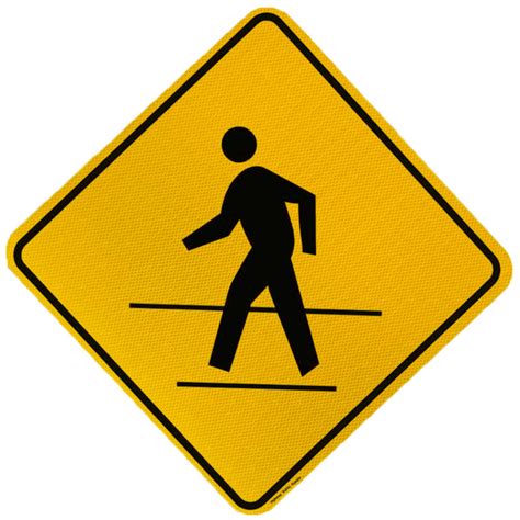 pedestrian crossing warning signs highway traffic supply
