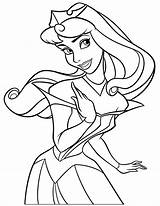 Coloring Pages Aurora Princess Girls Printable Disney Beautiful Print Kids Girl Colouring Sleeping Beauty Color Drawing Cartoon Gif Popular Coloringhome sketch template