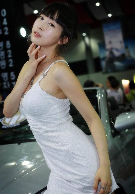 Korea Model At Car Show Automotive Car On The Week