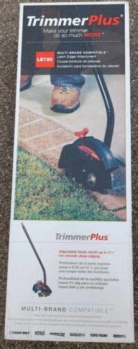 New Trimmer Plus Edger Attachment For Gas Trimmers Split Boom
