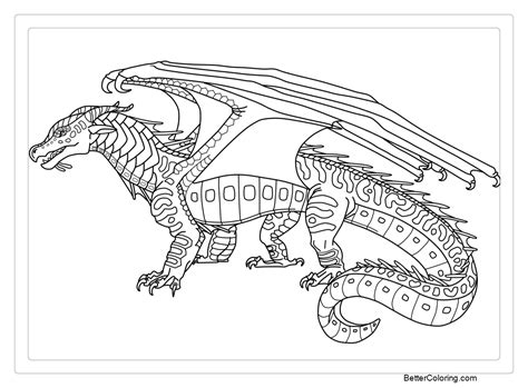 printable wings  fire coloring pages printable templates