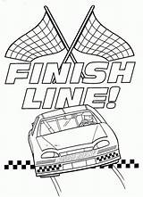 Coloring Race Car Pages Finish Line Cars Printable Racing Nascar Color Drawing Jeff Gordon Earnhardt Dale Rocks Getdrawings Track Choose sketch template