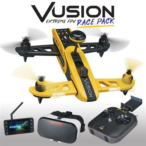 rise vusion  rtf mw extreme fpv race pack      injection molded