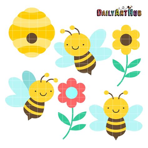 honey bee svg floral bee svg queen bee svg flower bumble sexiezpicz