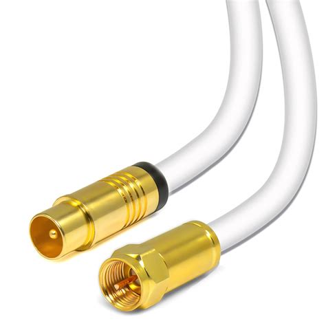 db koaxialkabel mit  kompressionsstecker koax stecker unitymedia