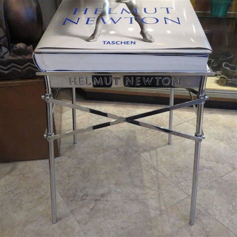 Helmut Newton Sumo Book On Philippe Starck Chrome Stand At 1stdibs