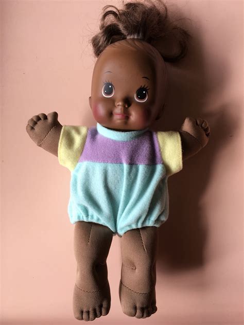 mattel magic nursery   girl baby doll african american