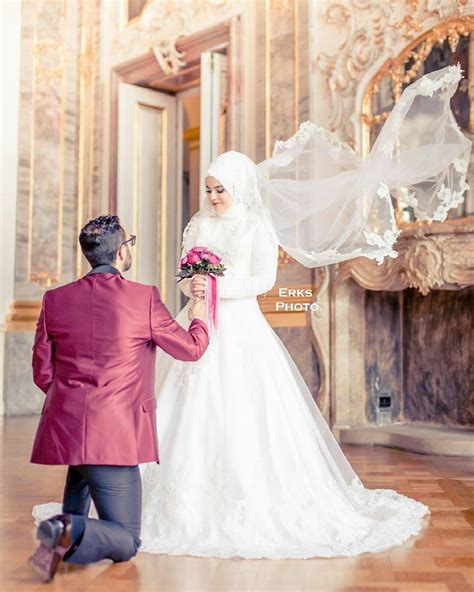 pin by asiah on muslim bridal hijab niqab ~bridesmaids wedding muslim brides muslim wedding gown