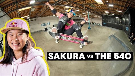 Japanese Skate Hopeful Sakura Yosozumi Lands Her First 540 Youtube