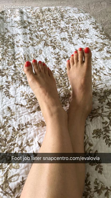 Eva Lovia S Feet