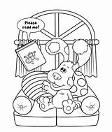Clues Coloring Pages Blues Blue Printable Kids sketch template