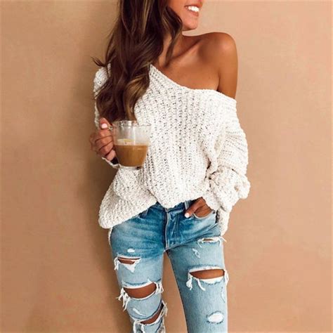 50 Trendy And Comfortable Spring Sweater Outfit Ideas You Should Copy