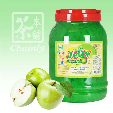 green apple flavor coconut jellytaiwan chainly price supplier food