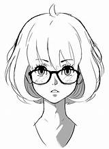 Tumblr Drawing Girl Anime Crying Sad Depressed Getdrawings Drawings sketch template