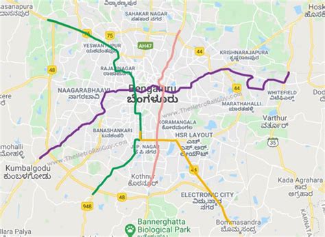 bangalore metro map phase 3 united states map