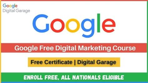 google  digital marketing   certificate opportunities