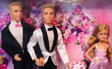 gay couple makes their own same sex ken doll wedding set mattel asks