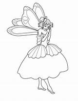 Fairy Bestcoloringpagesforkids Startling Coloringbay sketch template